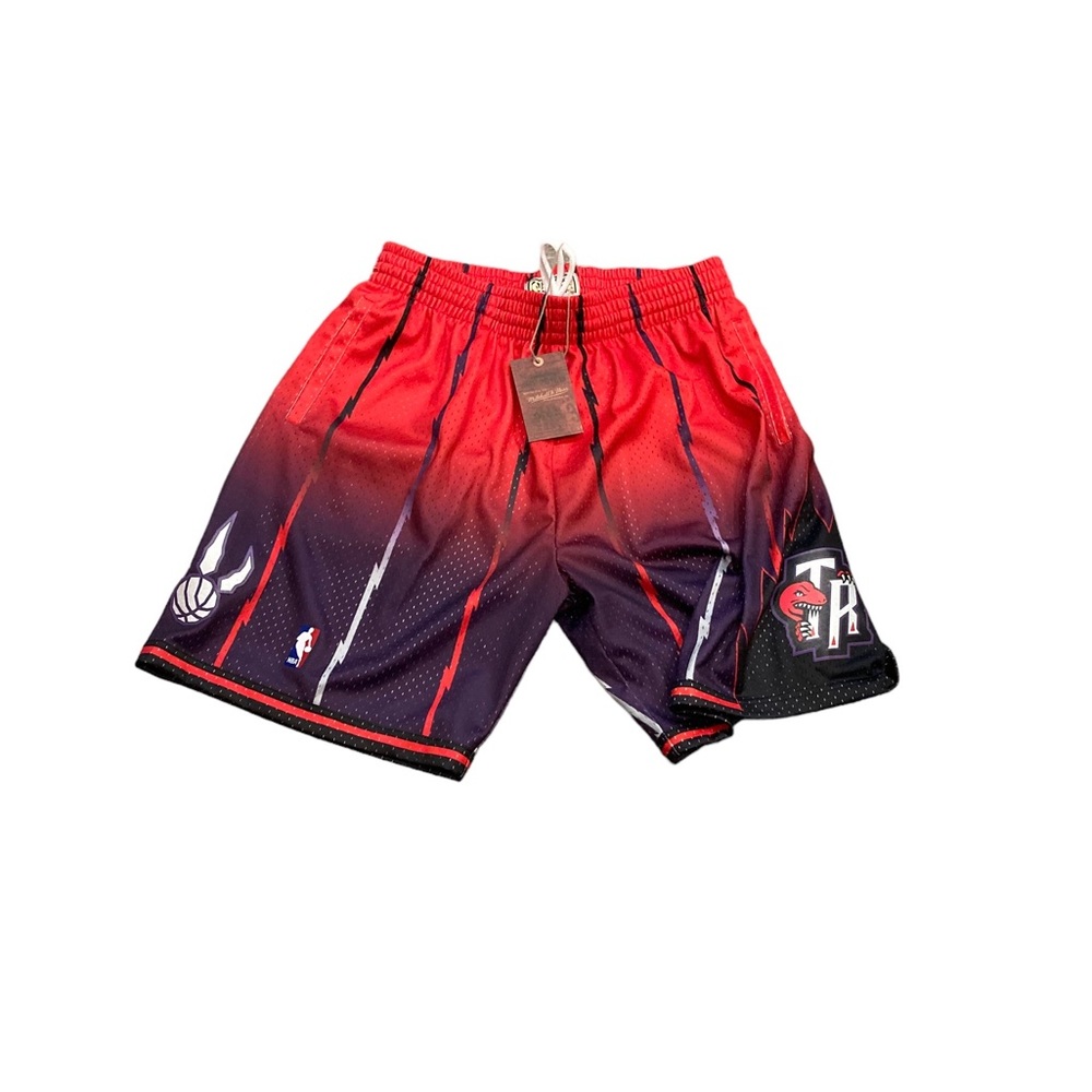 Toronto Raptors Mitchellā & Ness Menās Swingman Fadeaway Shorts Large